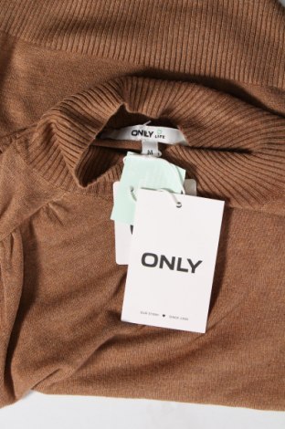 Γυναικείο πουλόβερ ONLY, Μέγεθος M, Χρώμα Καφέ, Τιμή 12,78 €