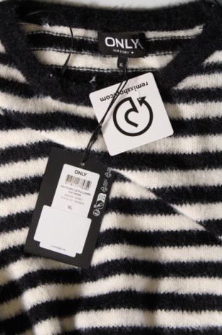 Γυναικείο πουλόβερ ONLY, Μέγεθος XL, Χρώμα Πολύχρωμο, Τιμή 18,22 €