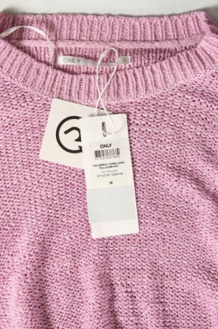 Γυναικείο πουλόβερ ONLY, Μέγεθος M, Χρώμα Ρόζ , Τιμή 18,22 €