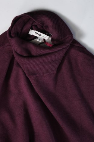 Дамски пуловер ONLY, Размер XL, Цвят Лилав, Цена 37,20 лв.