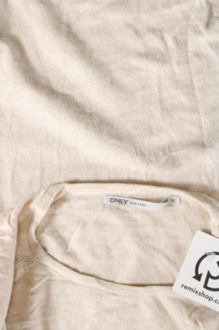 Γυναικείο πουλόβερ ONLY, Μέγεθος XL, Χρώμα  Μπέζ, Τιμή 10,86 €