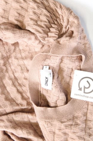 Γυναικείο πουλόβερ ONLY, Μέγεθος M, Χρώμα  Μπέζ, Τιμή 9,19 €