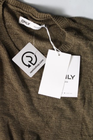 Γυναικείο πουλόβερ ONLY, Μέγεθος L, Χρώμα Πράσινο, Τιμή 13,42 €