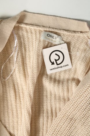 Дамски пуловер ONLY, Размер S, Цвят Бежов, Цена 14,85 лв.