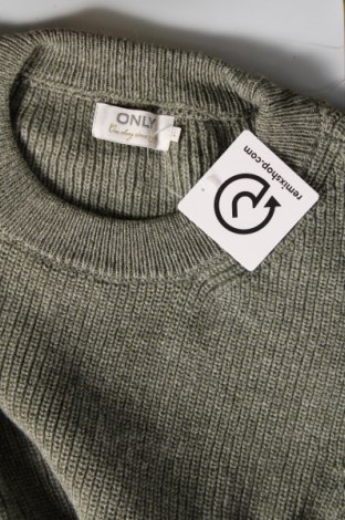 Γυναικείο πουλόβερ ONLY, Μέγεθος L, Χρώμα Πράσινο, Τιμή 5,85 €
