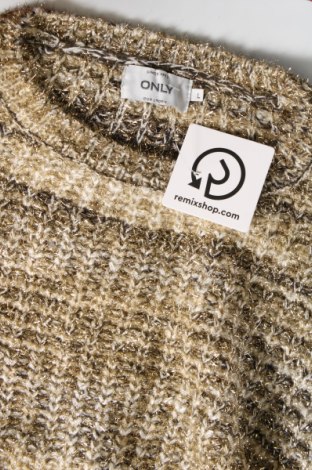 Дамски пуловер ONLY, Размер M, Цвят Златист, Цена 14,85 лв.