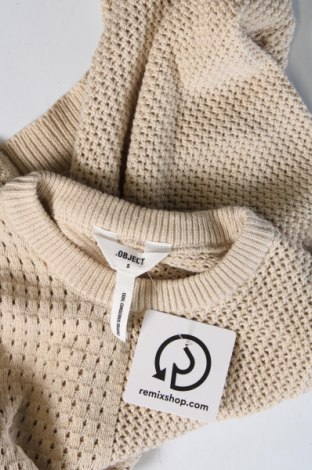 Дамски пуловер Object, Размер S, Цвят Бежов, Цена 10,80 лв.