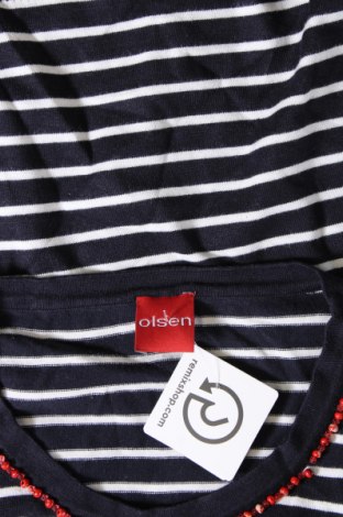 Дамски пуловер Olsen, Размер M, Цвят Син, Цена 20,09 лв.