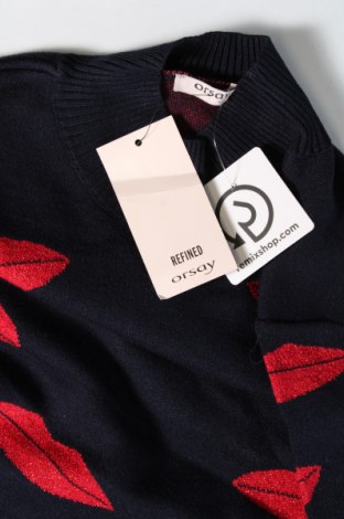 Γυναικείο πουλόβερ Orsay, Μέγεθος L, Χρώμα Μπλέ, Τιμή 15,65 €