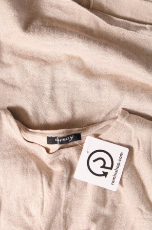 Дамски пуловер Orsay, Размер M, Цвят Бежов, Цена 15,95 лв.