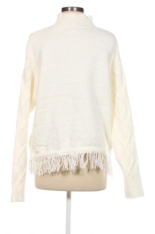 Γυναικείο πουλόβερ Page One, Μέγεθος L, Χρώμα Λευκό, Τιμή 9,33 €