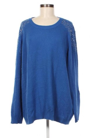 Дамски пуловер Paola, Размер 4XL, Цвят Син, Цена 13,05 лв.