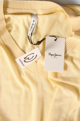 Дамски пуловер Pepe Jeans, Размер M, Цвят Жълт, Цена 98,00 лв.