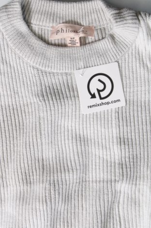Дамски пуловер Philosophy, Размер S, Цвят Сив, Цена 22,55 лв.