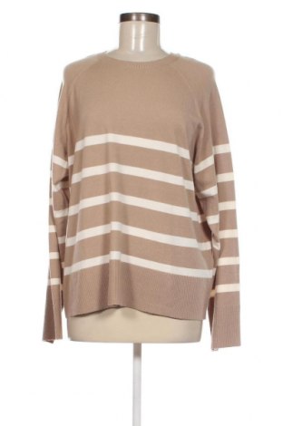 Γυναικείο πουλόβερ Pieces, Μέγεθος L, Χρώμα  Μπέζ, Τιμή 17,26 €