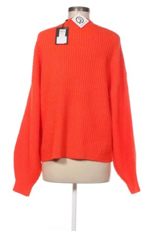 Γυναικείο πουλόβερ Pieces, Μέγεθος L, Χρώμα Πορτοκαλί, Τιμή 18,22 €