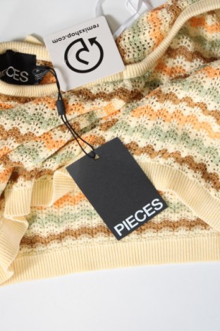 Γυναικείο πουλόβερ Pieces, Μέγεθος L, Χρώμα Πολύχρωμο, Τιμή 12,78 €