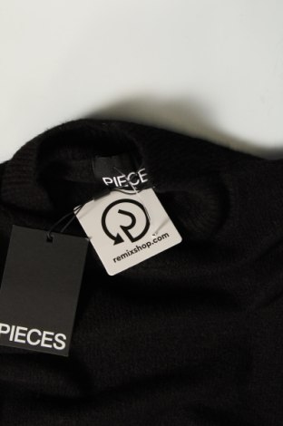 Γυναικείο πουλόβερ Pieces, Μέγεθος XL, Χρώμα Μαύρο, Τιμή 19,18 €