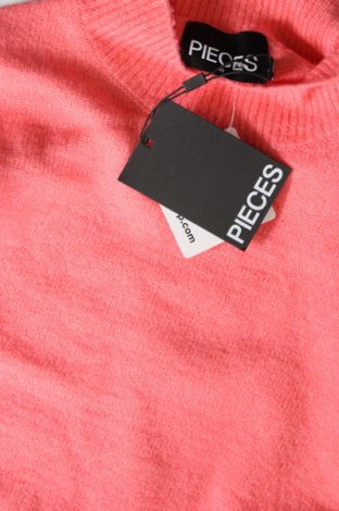 Дамски пуловер Pieces, Размер XS, Цвят Розов, Цена 24,80 лв.