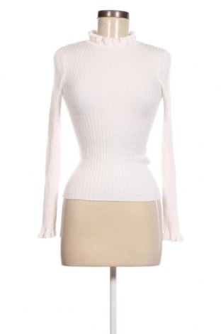 Дамски пуловер Pieces, Размер M, Цвят Бял, Цена 14,04 лв.