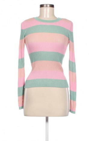 Дамски пуловер Pieces, Размер M, Цвят Многоцветен, Цена 14,85 лв.