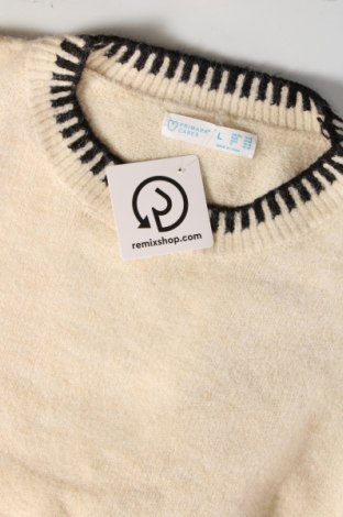 Дамски пуловер Primark, Размер L, Цвят Бежов, Цена 11,60 лв.