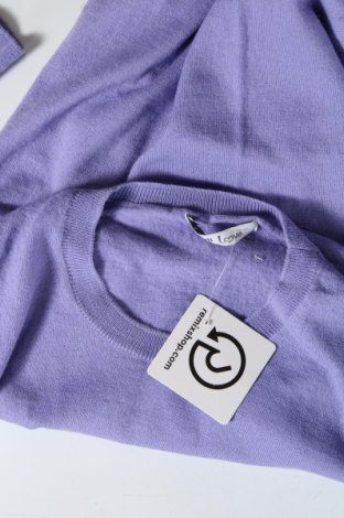 Γυναικείο πουλόβερ Pull Love, Μέγεθος S, Χρώμα Βιολετί, Τιμή 12,58 €