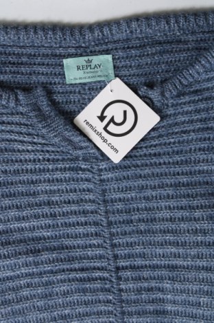Γυναικείο πουλόβερ Replay, Μέγεθος XL, Χρώμα Μπλέ, Τιμή 44,54 €