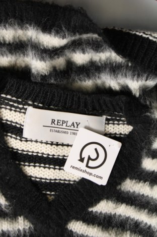 Γυναικείο πουλόβερ Replay, Μέγεθος M, Χρώμα Πολύχρωμο, Τιμή 38,60 €