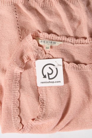 Дамски пуловер Review, Размер XS, Цвят Розов, Цена 16,40 лв.