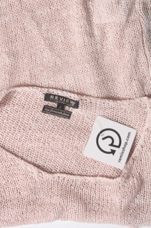 Дамски пуловер Review, Размер S, Цвят Розов, Цена 22,55 лв.