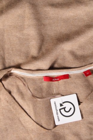 Дамски пуловер S.Oliver, Размер L, Цвят Бежов, Цена 26,75 лв.