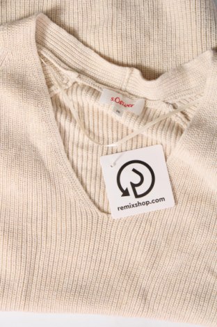 Γυναικείο πουλόβερ S.Oliver, Μέγεθος S, Χρώμα  Μπέζ, Τιμή 13,95 €
