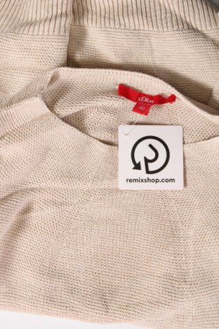 Дамски пуловер S.Oliver, Размер M, Цвят Екрю, Цена 20,09 лв.