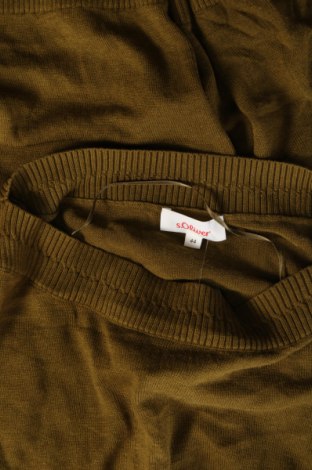 Дамски пуловер S.Oliver, Размер XL, Цвят Зелен, Цена 26,65 лв.