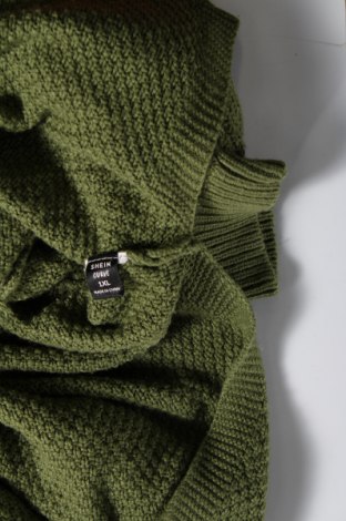 Дамски пуловер SHEIN, Размер XL, Цвят Зелен, Цена 17,60 лв.