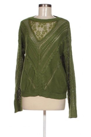 Γυναικείο πουλόβερ SHEIN, Μέγεθος L, Χρώμα Πράσινο, Τιμή 6,28 €