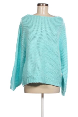 Γυναικείο πουλόβερ SHEIN, Μέγεθος XL, Χρώμα Μπλέ, Τιμή 11,66 €