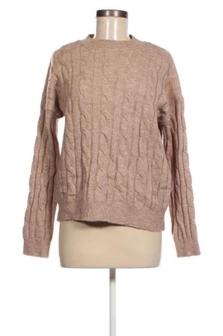 Γυναικείο πουλόβερ SHEIN, Μέγεθος M, Χρώμα  Μπέζ, Τιμή 17,94 €