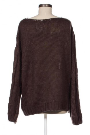 Γυναικείο πουλόβερ SHEIN, Μέγεθος L, Χρώμα Καφέ, Τιμή 9,33 €