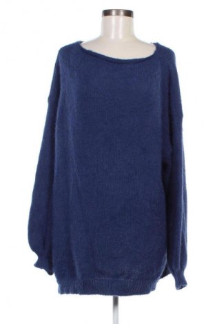 Дамски пуловер SHEIN, Размер 3XL, Цвят Син, Цена 29,00 лв.