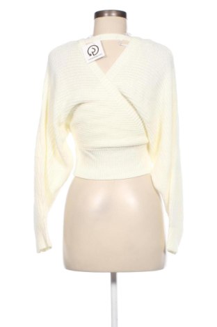 Дамски пуловер SHEIN, Размер L, Цвят Екрю, Цена 15,08 лв.