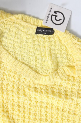 Дамски пуловер Sally & Circle, Размер M, Цвят Жълт, Цена 11,25 лв.