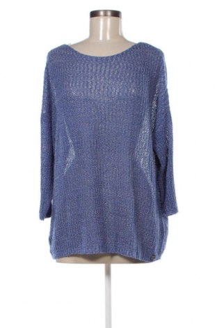 Γυναικείο πουλόβερ Samoon, Μέγεθος XL, Χρώμα Μπλέ, Τιμή 12,68 €