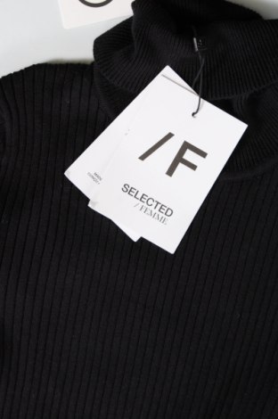 Дамски пуловер Selected Femme, Размер XS, Цвят Черен, Цена 60,45 лв.