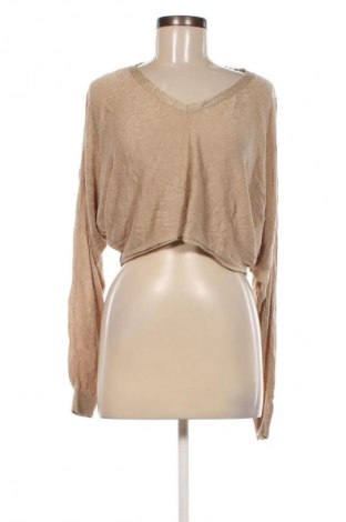 Дамски пуловер Seven Sisters, Размер L, Цвят Златист, Цена 15,08 лв.