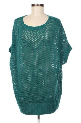 Дамски пуловер Sheego, Размер XXL, Цвят Зелен, Цена 22,55 лв.