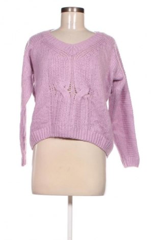 Дамски пуловер Signature, Размер M, Цвят Лилав, Цена 15,08 лв.