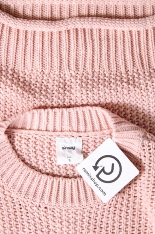 Дамски пуловер Sinsay, Размер S, Цвят Розов, Цена 15,95 лв.