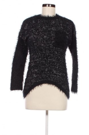 Γυναικείο πουλόβερ Sisley, Μέγεθος S, Χρώμα Μαύρο, Τιμή 23,36 €